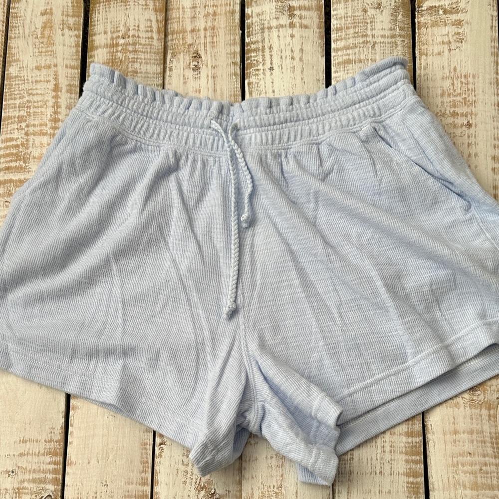 Aerie Shorts Size M Light Blue NWT New